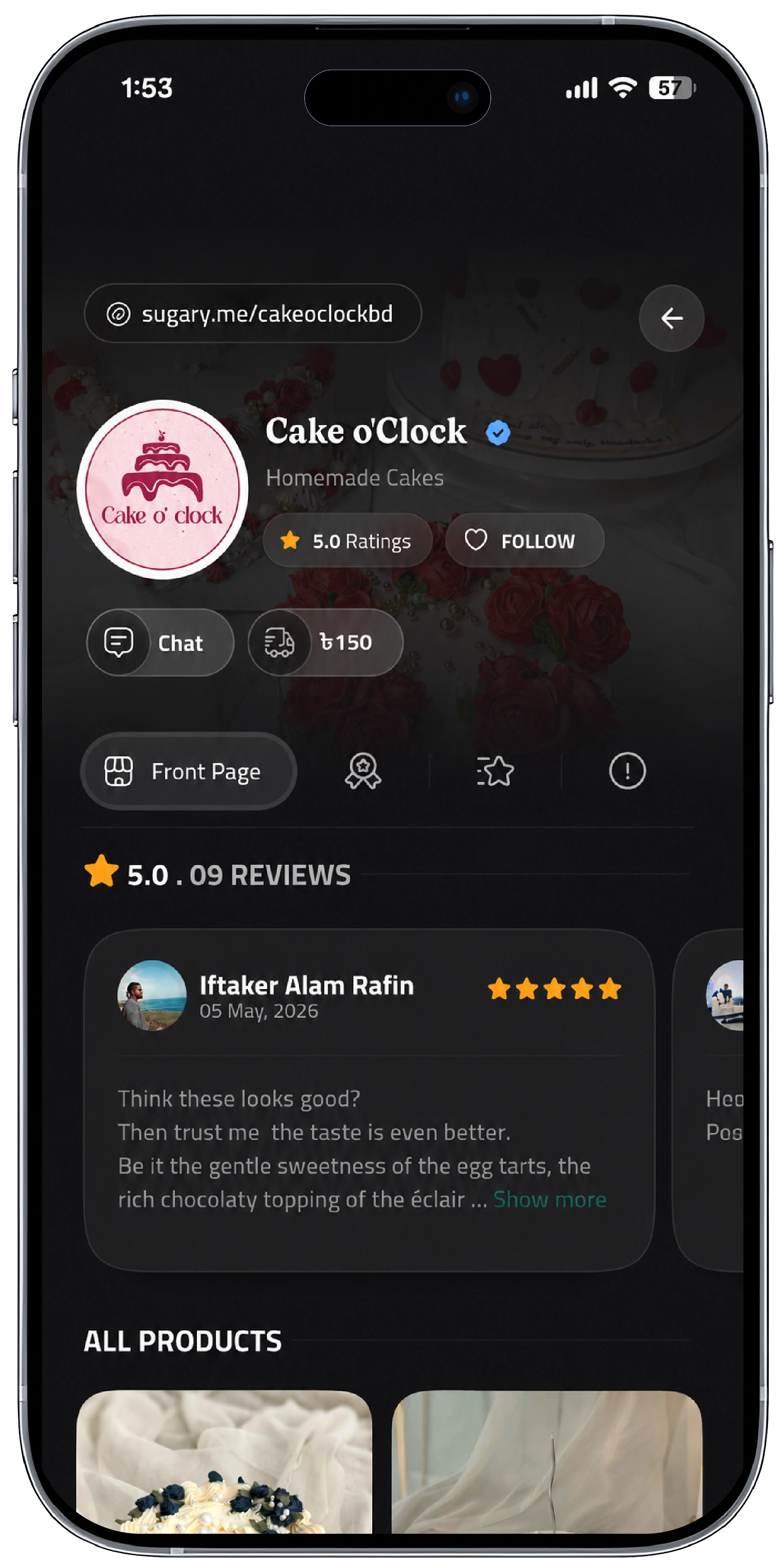 Store Page