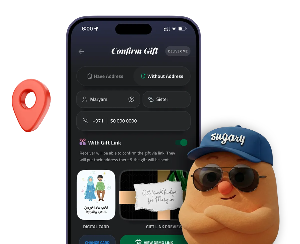 Send Gifts <br> Without Address