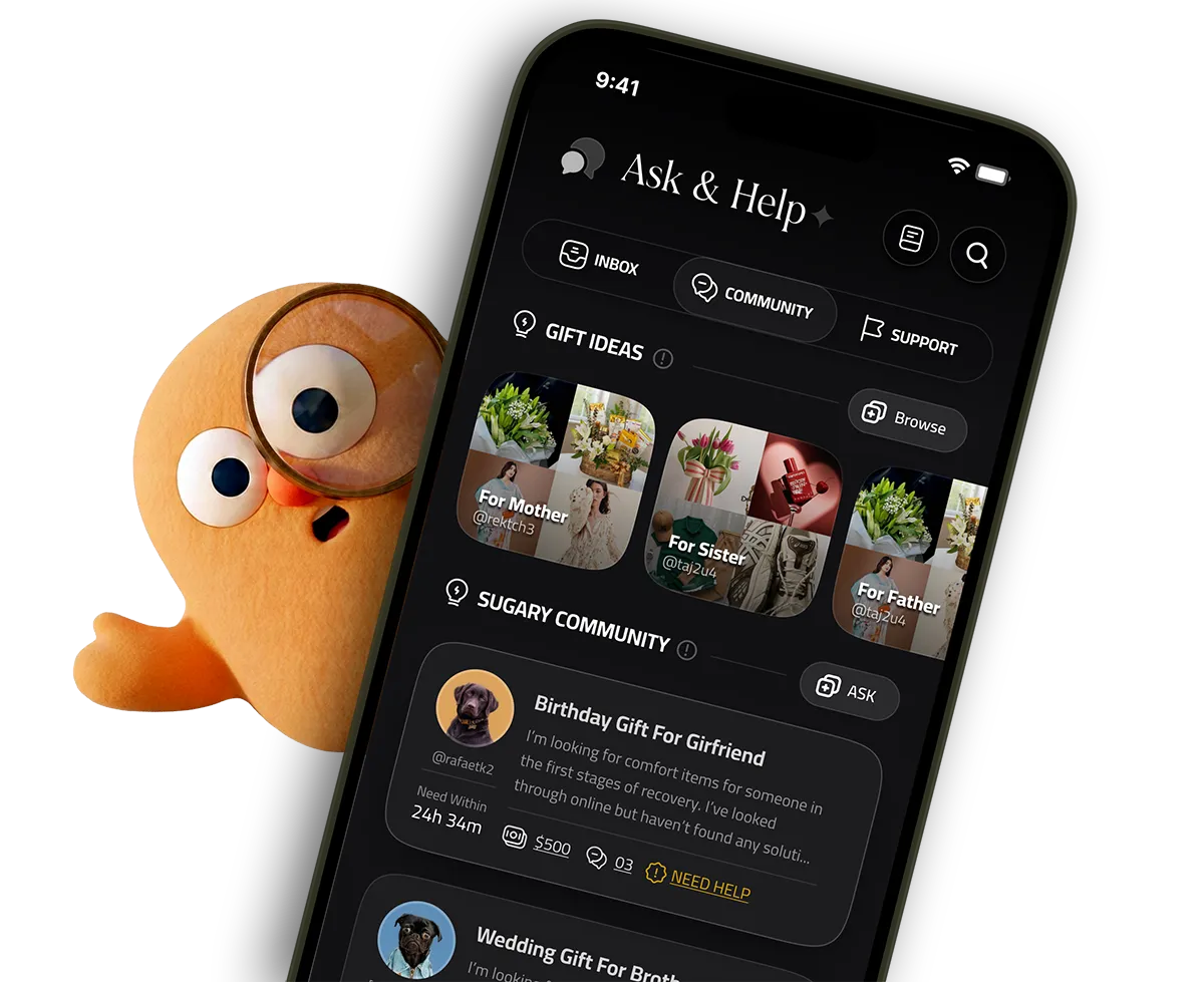 Wishlist, Business Gifts, <br> Community & More